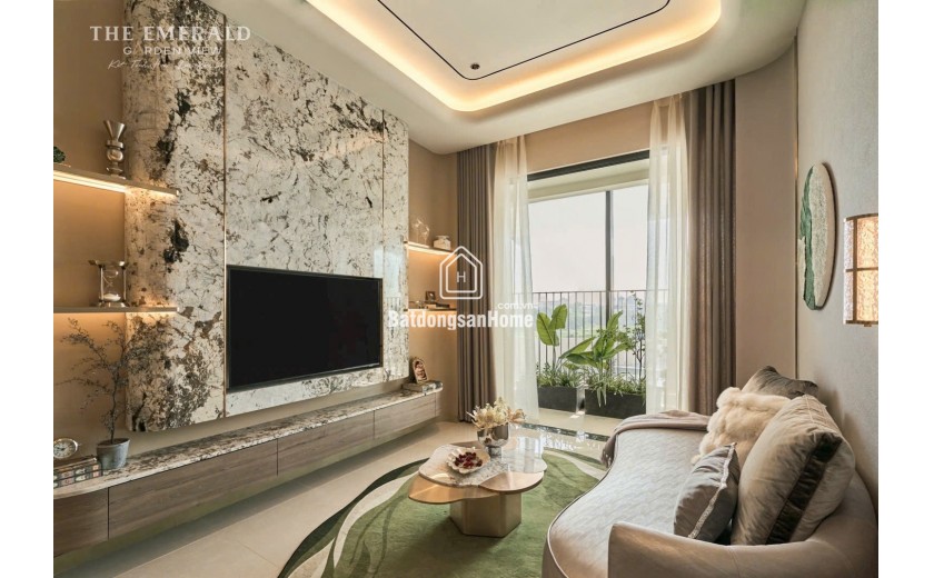 THE EMERALD GARDEN VIEW Căn hộ 2PN – Diện tích vừa phải – Giá dễ sở hữu